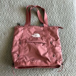 The North Face tote pack